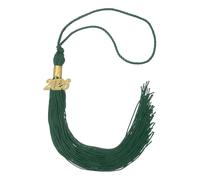sourcing map 2026 Tassel Graduation, Dark Green Graduation Cap Tassels Decorations with Gold Date Charms Memorial Cord for 2026 Ceremonies Hat Accessories Graduating Gifts