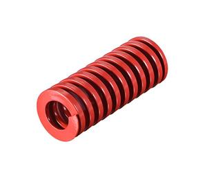 sourcing map 20mm OD 50mm Long Spiral Stamping Middle Load Compression Die Spring Red 1Pcs