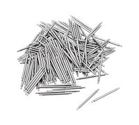 sourcing map 20mm Watch Band Pin 1.3mm Dia Stainless Steel Single Flanged End Spring Bar Pins 200pcs