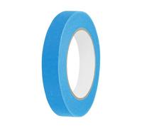 sourcing map 20mm x 50 Meters Colored Masking Tape Universal Crepe Paper Colorful Masking Painter Tape for Art Drawing DIY Handcraft Labeling Sealing, Blue