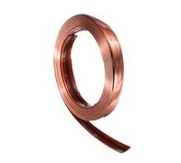 sourcing map 20mm x 5m Wall Trim Peel and Stick Molding Trim Frame, Flexible PVC Self Adhesive DIY Accent Strip for Wall, Ceiling, Floor, Cabinet, Tile, Edge, Borders, Mirror, Rose Gold