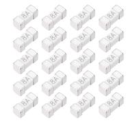sourcing map 20Pack 125V 8A Surface Mount Device Fuse, One Time Fast Acting Surface Mount 1808 Square Ceramic Fuses for LED Lighting Battery Devices Telecom System Over Current Protection