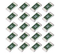 sourcing map 20Pack 63V 1A Surface Mount Device Fuse, One Time Fast Acting Surface Mount 1206 Square Ceramic Fuses for LED Lighting Battery Devices Telecom System Over Current Protection
