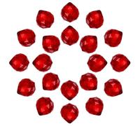sourcing map 20Pack Crystal Ball Prism, 20mm/0.8" Decorative Ball Sun Shine Catcher Suncatcher Beads for Chandelier Window Wedding Decoration Home Decor, Red