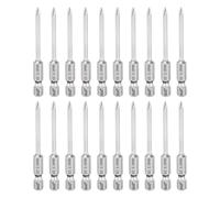 sourcing map 20pcs #0 Phillips Screwdriver Bit PH0 1/4" Hex Shank 2.6" (65mm) Long Magnetic S2 Steel Industrial Grade Screw Driver Bit Cross Head Electric Drill Bits 0.12" (3mm) Rod