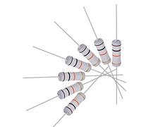 sourcing map 20Pcs 10K Ohm Resistor, 3W 5% Tolerance Metal Oxide Film Resistors, Lead, Flame Proof for DIY Electronic Projects and Experiments
