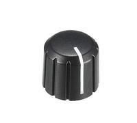 sourcing map 20Pcs 15x13.5mm Plastic Potentiometer Rotary Knob for 4x6mm Diameter D Type Shaft Guitar Volume Knob.