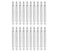 sourcing map 20pcs 18mm Watch Spring Bar 1.8mm Thickness Band Pins Double Fringe Stainless Steel Replacement Pin for Watch Band Link
