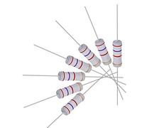 sourcing map 20Pcs 2.7K Ohm Resistor, 3W 5% Tolerance Metal Oxide Film Resistors, Lead, Flame Proof for DIY Electronic Projects and Experiments