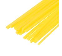 sourcing map 20pcs 20 Inch Plastic Welding Rods PE Welding Strips Welder Rods for Plastic Welder, Car Bumper, Kayak Repair, Yellow
