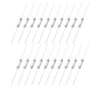 sourcing map 20Pcs 250V 15A Fast Blow Fuse, 5 x 20mm Mini Axial Lead Ceramic Fuses for Holiday String Light LED Decor Electronics Equipment