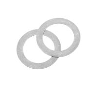 sourcing map 20Pcs 304 Stainless Steel Flat Washers, M28x40x0.1mm Ultra Thin Flat Spacers, Flat Ring Fasteners for Bolts Screws, Electronic Repair, Automotive, Mechanical Industry