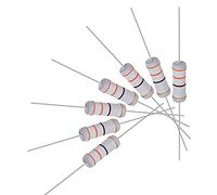 sourcing map 20Pcs 330 Ohm Resistor, 3W 5% Tolerance Metal Oxide Film Resistors, Lead, Flame Proof for DIY Electronic Projects and Experiments