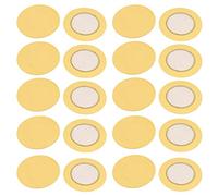 sourcing map 20pcs 35mm Diameter Piezo Discs Piezoelectric Ceramic Copper Buzzer Film Gasket