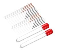 sourcing map 20Pcs 3D Printer Nozzle Cleaning Kit Precision 0.15-1mm Stainless Steel Cleaner Needles for 3D Printer Clog Removal, Maintenance