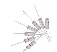 sourcing map 20Pcs 4.7 Ohm Resistor, 3W 5% Tolerance Metal Oxide Film Resistors, Lead, Flame Proof for DIY Electronic Projects and Experiments
