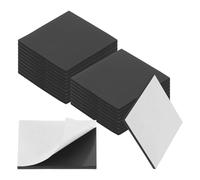 sourcing map 20Pcs 40 x 2.3mm Square Magnets Dots with Adhesive Backing, Rubber Magnets Stickers Self Adhesive Magnetic Discs for Fridge Whiteboard DIY Craft Office Classroom Home