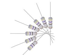 sourcing map 20Pcs 470 Ohm Resistor, 3W 5% Tolerance Metal Oxide Film Resistors, Lead, Flame Proof for DIY Electronic Projects and Experiments