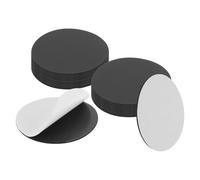sourcing map 20Pcs 50 x 1.3mm Round Magnets Dots with Adhesive Backing, Rubber Magnets Stickers Self Adhesive Magnetic Discs for Fridge Whiteboard DIY Craft Office Classroom Home