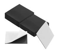 sourcing map 20Pcs 50 x 1.3mm Square Magnets Dots with Adhesive Backing, Rubber Magnets Stickers Self Adhesive Magnetic Discs for Fridge Whiteboard DIY Craft Office Classroom Home