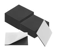 sourcing map 20Pcs 50 x 1.8mm Square Magnets Dots with Adhesive Backing, Rubber Magnets Stickers Self Adhesive Magnetic Discs for Fridge Whiteboard DIY Craft Office Classroom Home