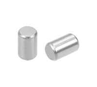 sourcing map 20Pcs 5mm x 8mm Dowel Pin 304 Stainless Steel Wood Bunk Bed Dowel Pins Shelf Pegs Support Shelves Silver Tone