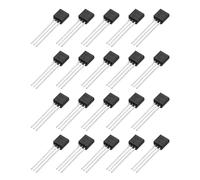 sourcing map 20Pcs 78L12 Transistor Kit, +12V 100mA Three-Terminal Voltage Regulator Kit TO-92 for Electronics Projects
