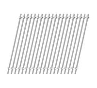 sourcing map 20pcs 8/32 Inch M4 Threaded Rods with 40pcs Hex Nuts and Washers 10 Inch 201 Stainless Steel Full Threads Right-Hand Thread for Hangers, U-Bolts, Beaded Garden Stake Rods, Silver