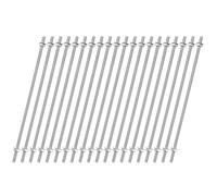 sourcing map 20pcs 8/32 Inch M4 Threaded Rods with 40pcs Hex Nuts and Washers 6 Inch 201 Stainless Steel Full Threads Right-Hand Thread for Hangers, U-Bolts, Beaded Garden Stake Rods, Silver