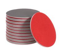 sourcing map 20pcs 800 Grit Sanding Sponge 6 Inch Hook and Loop Sponge Sanding Disc for Orbital Sander, Wet/Dry Use Sponge Buffer for Car Wood Drywall Metal Furniture Polishing