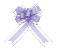 sourcing map 20pcs 9 Inch Extra Large Pull Bow Gift Wrapping Big Organza Bows Ribbon Purple for Wedding Baskets Presents Christmas Party