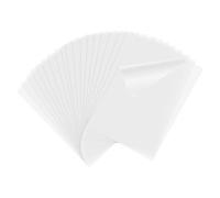 sourcing map 20Pcs A4 Clear Acetate Sheets, 11.7x8.3inch 0.5mm Thick Heat Resistant Transparent PVC Plastic Sheet Blank Acetate Paper for DIY Arts Crafts Cards Making Photo Frame Accessories