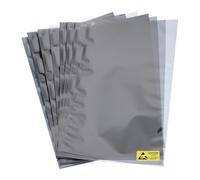 sourcing map 20Pcs Anti Static Bags ESD Shielding Bag Flat Open Top Anti Static Bag for Electronic Devices 9.8x15.7 Inch(250 * 400mm)