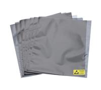 sourcing map 20Pcs Anti Static Bags ESD Shielding Bag Flat Open Top Anti Static Bag for Electronic Devices 8.7x9.8 Inch(220 * 250mm)