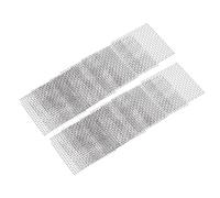 sourcing map 20Pcs Aquarium Wire Mesh Pad, 5 x 5cm/2 x 2 Inch 304 Stainless Steel Aquatic Moss Net Fish Tank Net for Moss Plants Decoration, Silver