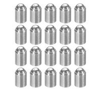 sourcing map 20pcs Ball Point Spring Plungers 3x4mm 304 Stainless Steel No Step Positioning Beads Ball Spring Plungers Ball Catch Latch for Door Cupboard Mechanical Devices Furniture