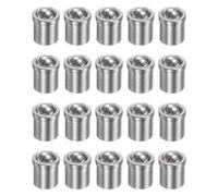 sourcing map 20pcs Ball Point Spring Plungers 5x6mm 304 Stainless Steel Precision Positioning Beads Ball Spring Plungers Ball Catch Latch for Door Cupboard Mechanical Devices Clamps Furniture