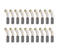 sourcing map 20pcs Carbon Brush 12mm x 5.8mm x 4mm Grinder Brush 6# Electric Motor Replacement Part Rotary Tool Cutting Machine Polisher Brushes for Repair Power Tools