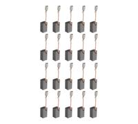 sourcing map 20pcs Carbon Brush 13mm x 8mm x 6mm Grinder Brush 7-100# Electric Motor Replacement Part Rotary Tool Cutting Machine Polisher Brushes for Repair Power Tools
