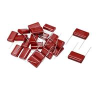 sourcing map 20Pcs CBB22 400V 335J 5% Tolerance Through Hole Metallized Polypropylene Film Capacitors