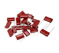 sourcing map 20Pcs CBB22 630V 105J 5% Tolerance Through Hole Metallized Polypropylene Film Capacitors