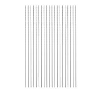 sourcing map 20pcs Extra Long Drill Bits, 0.8mm HSS Drill Bit with High Speed Steel Straight Shank 120mm Length for Metal Woodwork Plastic Aluminum Alloy