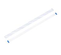 sourcing map 20Pcs FFC Flexible Flat Cable, 40 Pins 0.5 mm Pitch 300mm FPC FFC Flexible Ribbon Cable for LCD TV Car Audio DVD Player Laptop (A Type)