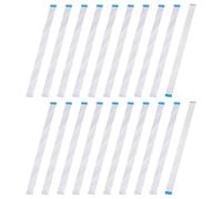 sourcing map 20Pcs Flat Flexible Cable Ribbon Thin FFC Wire, 40 Pin 0.5mm Pitch 300mm Long (B Type) for LCD 3D Printer Camera Laptop Audio