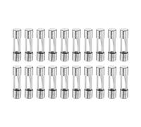 sourcing map 20pcs Fuses 15A 250 Volt Fast Blow Glass Fuse F15AL250V 5x20mm Fast Acting Fuses for Christmas Light Electrical Systems Microwave Ovens TVs Fans Lights Oven