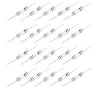 sourcing map 20pcs Glass Tube Fuses, Axial-with Lead Wire 5x20mm 1A 250V for Replacing or Repairing Many Home Electronics (F1A)
