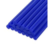 sourcing map 20pcs Hot Glue Sticks for Glue Gun 11mm/0.43-inch x 4-inch Mini Hot Melt Adhesive Glue Stick Bright Blue