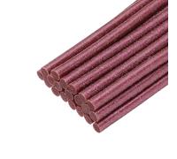 sourcing map 20pcs Hot Glue Sticks for Glue Gun 7mm/0.28-inch x 4-inch Mini Hot Melt Adhesive Glue Stick Glitter Red