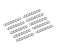 sourcing map 20Pcs M4-0.7x30mm Fully Threaded Rods, Threaded Rods Bar Studs, 304 Stainless Steel Long Thread Screws Hardware for U-Bolts, Anchors, Clamps, Hangers, Silver