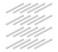 sourcing map 20Pcs M5 x 70mm 304 Stainless Steel Dowel Pin, Cylindrical Shelf Support Peg Pin Parallel Pin Fastener for Mechanical Manufacturing, Industry, Furniture Installation, Silver